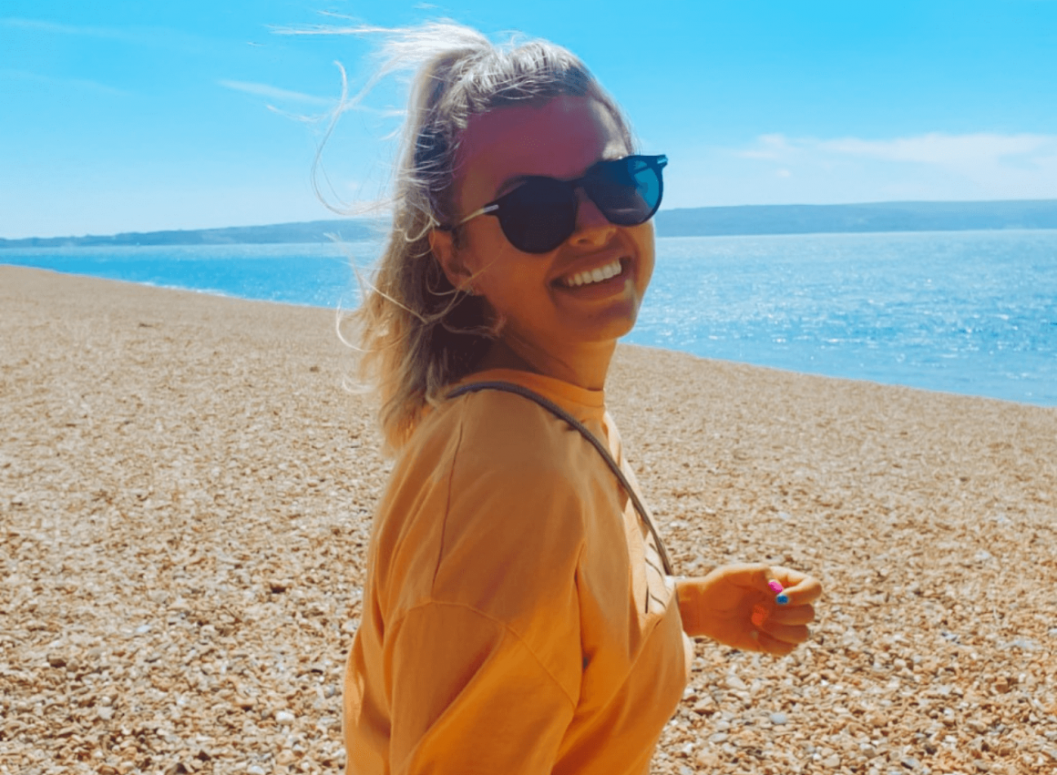 ivf blog nicole at beach