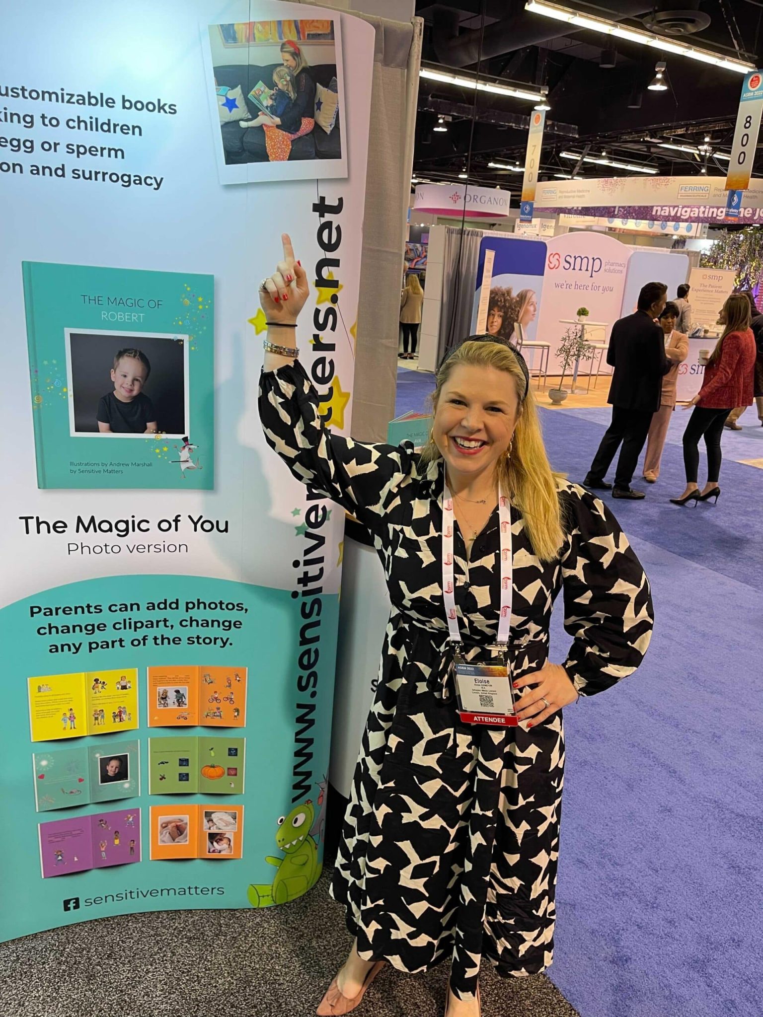 ASRM conference Eloise donor conceptionn family building Sensitive Matters familys journey storytelling donor banks scaled scaled