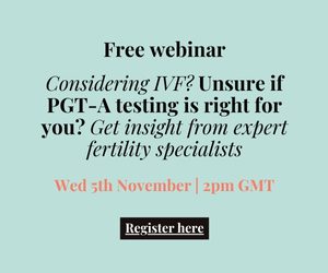 Fitzrovia Fertility Webinar Banner