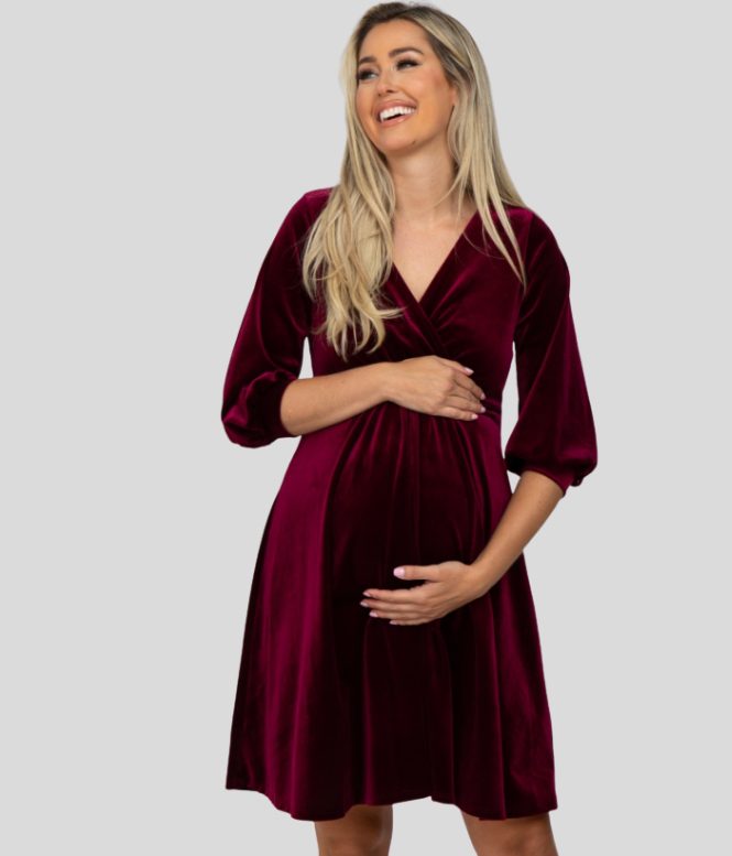Pinkblush maternity Christmas outfits