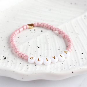personalised-beaded-heart-bracelet