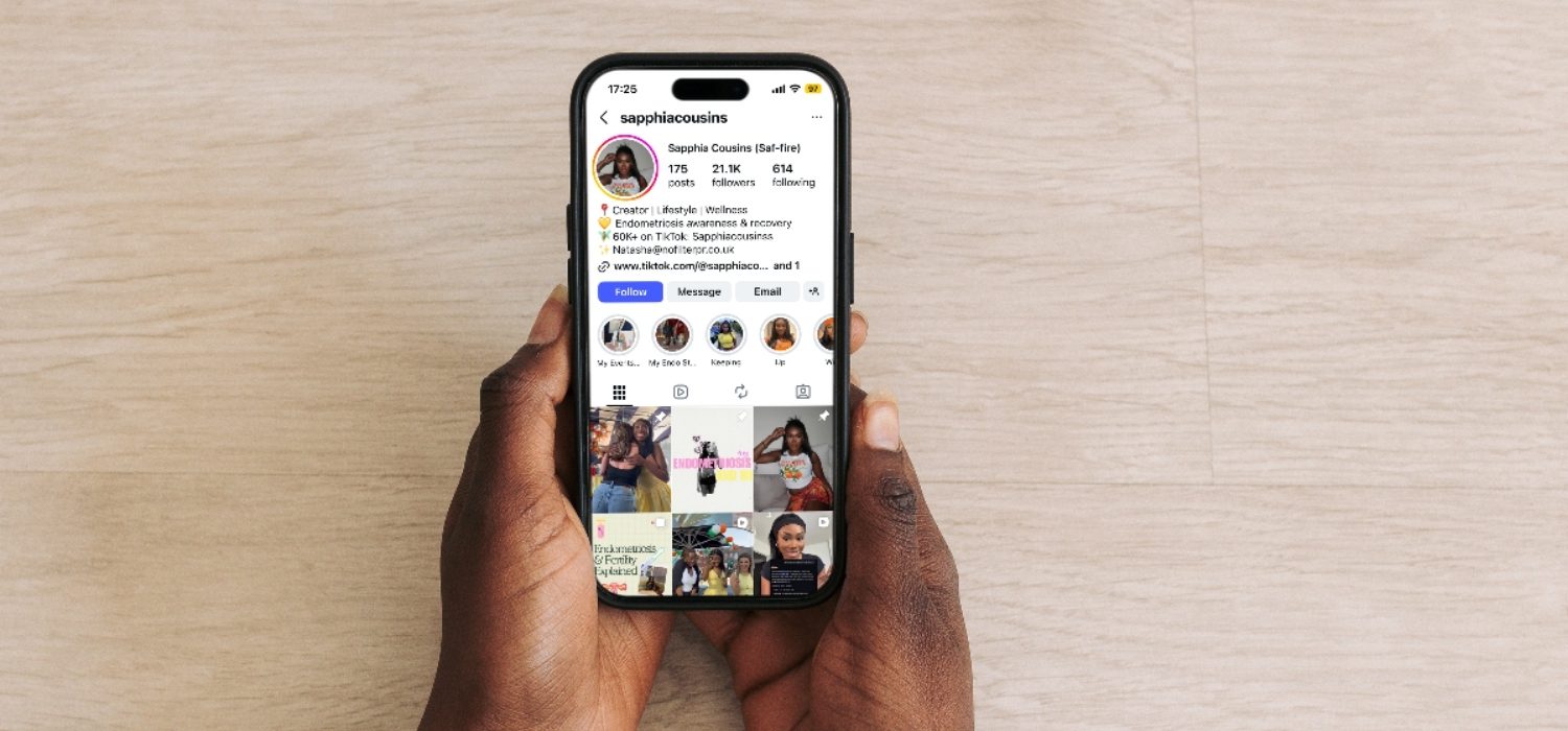 influencers with endometriosis