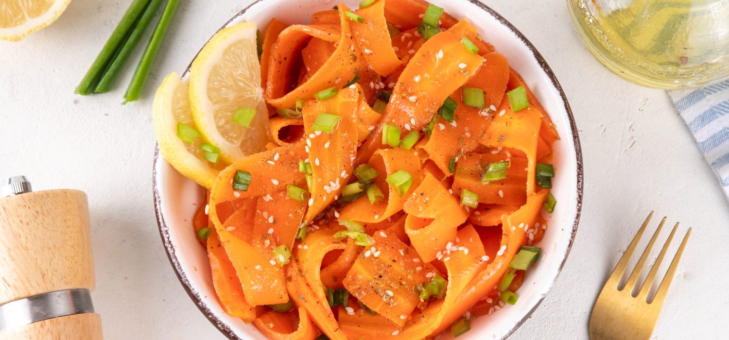 raw carrot salad for hormones recipe