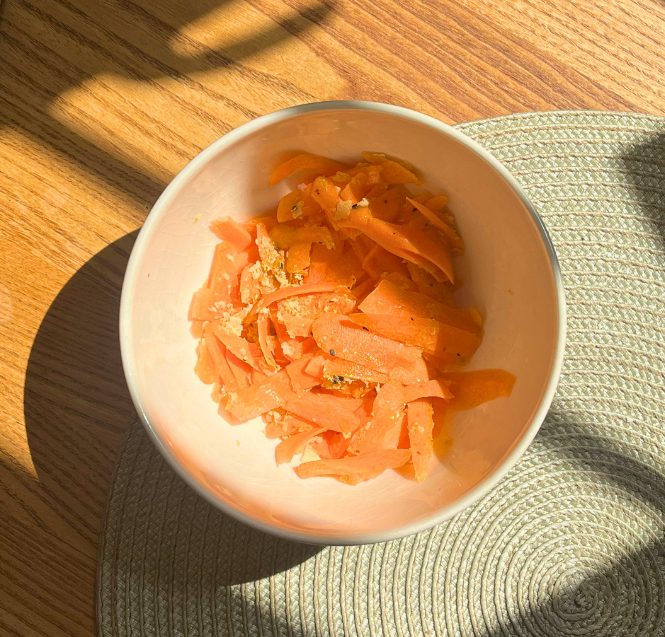 raw carrot salad recipe